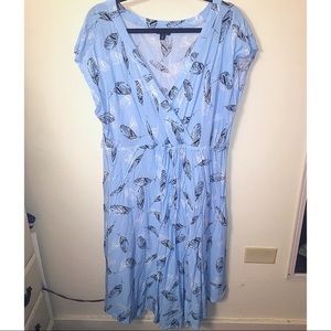 Torrid Flowy Feather Dress